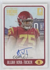 2021 Onyx Vintage Blue Ink /400 Alijah Vera-Tucker #FAAV Auto 0a6