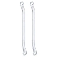 2pcs 45-Degree Offset Box End Wrench 8mm x 10mm Metric Double Box End Wrench