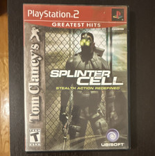 Splinter Cell PlayStation 2 PS2 Greatest Hits NTSC-U/C Complete CIB