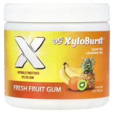 Xylitol Gum, Fresh Fruit, 100 Pieces, 5.29 oz (150 g)