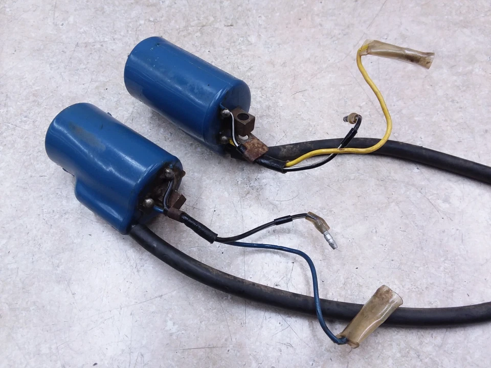 Par de bobinas de encendido Honda 350 SL SL350 K2 Moto Sport OEM 1972 de colección ANS-B225 Foto 2 de 4