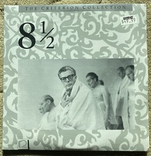 8 1/2 Criterion SEALED 2-Laserdisc LD SET WIDESCREEN EXCELLENT CONDITION RARE