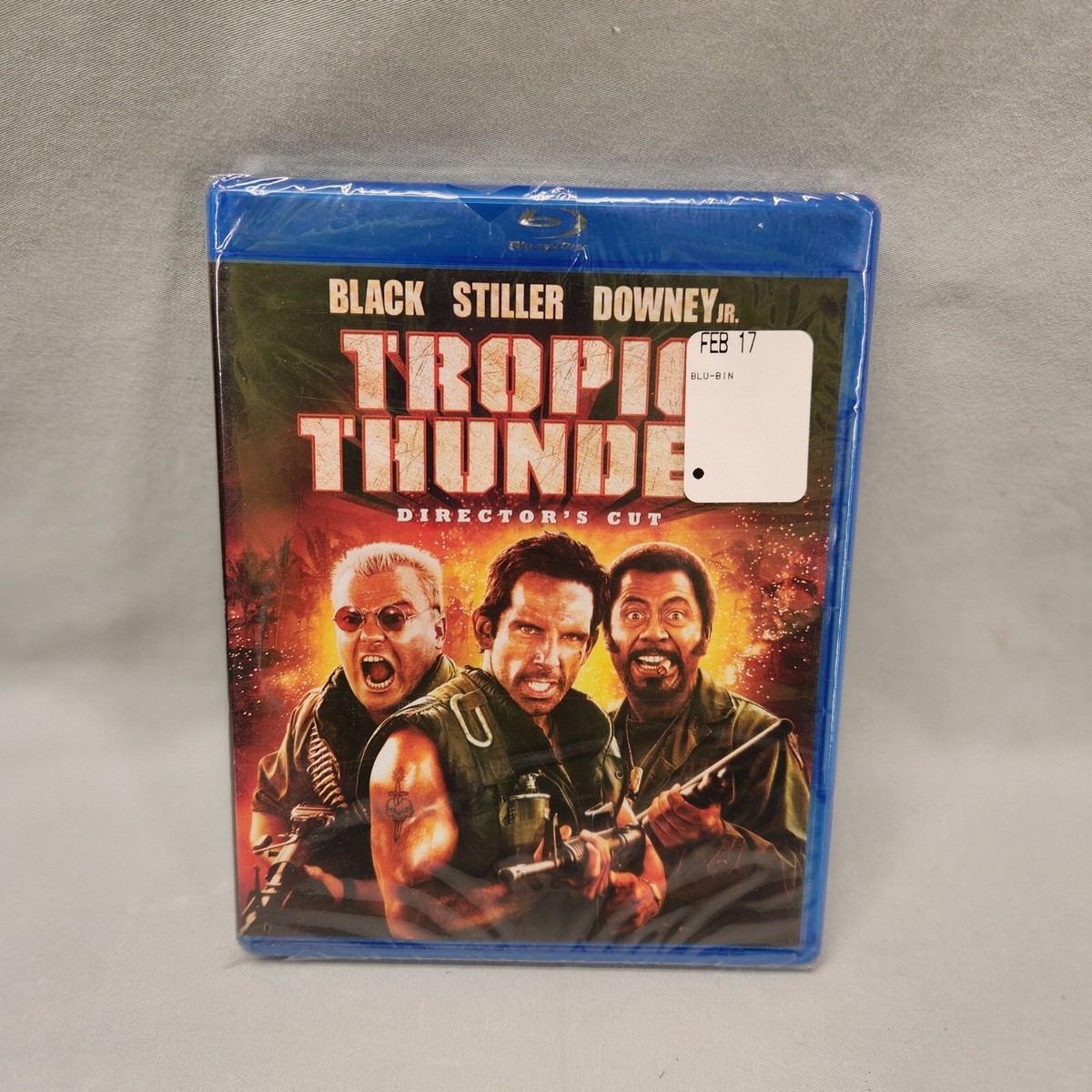 TROPIC THUNDER New Blu-ray Directors Cut Ben Stiller Jack Black