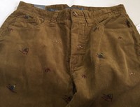 Men's Hawkings Mcgill Tan Corduroy Ski/mountain Slim Chino Pants Sz W29 L30 Men's Hawkings Mcgill Tan Corduroy Ski/mountain Slim Chino Pants Sz W29 L30
