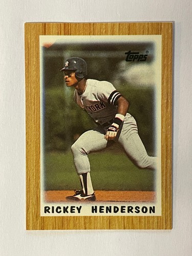 RICKEY HENDERSON Baseball Cards ***You Pick*** HOF Revised 5/16 - Picture 29 of 185