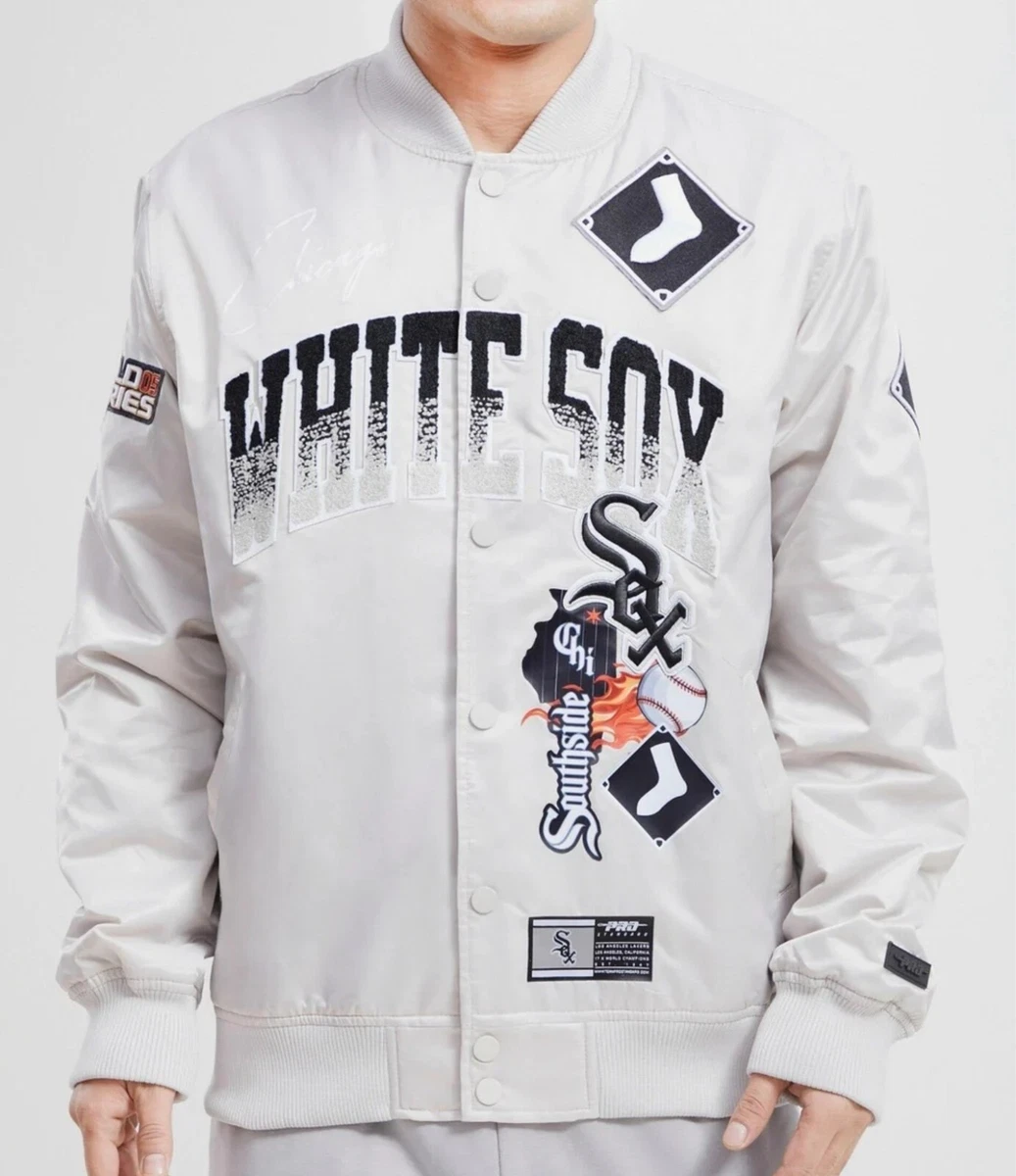 Veste Vintage Majestic World Series 2005 Chicago White Sox - Taille M - Fermeture éclair