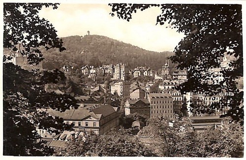 Chequia álbum libro carpeta de 15 fotos reales de antiguo KARLSBAD Karlovy Vary - Imagen 9 de 9
