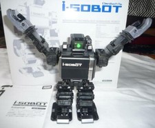 TAKARA TOMY i-SOBOT Black Version Romote Controlled Humanoid Robot JAPAN USED