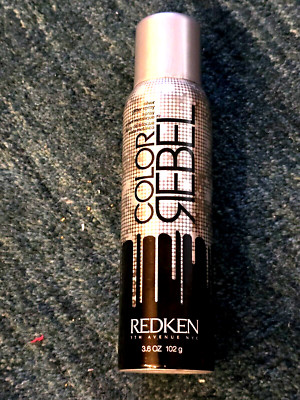 Redken Color Rebel SILVER Metallic GLITTER Hair Spray 3.6 oz NOS Sparkle Magic