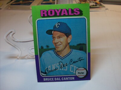 1975 Topps Mini Baseball Card   #472 Bruce Dal Canton    (90582)