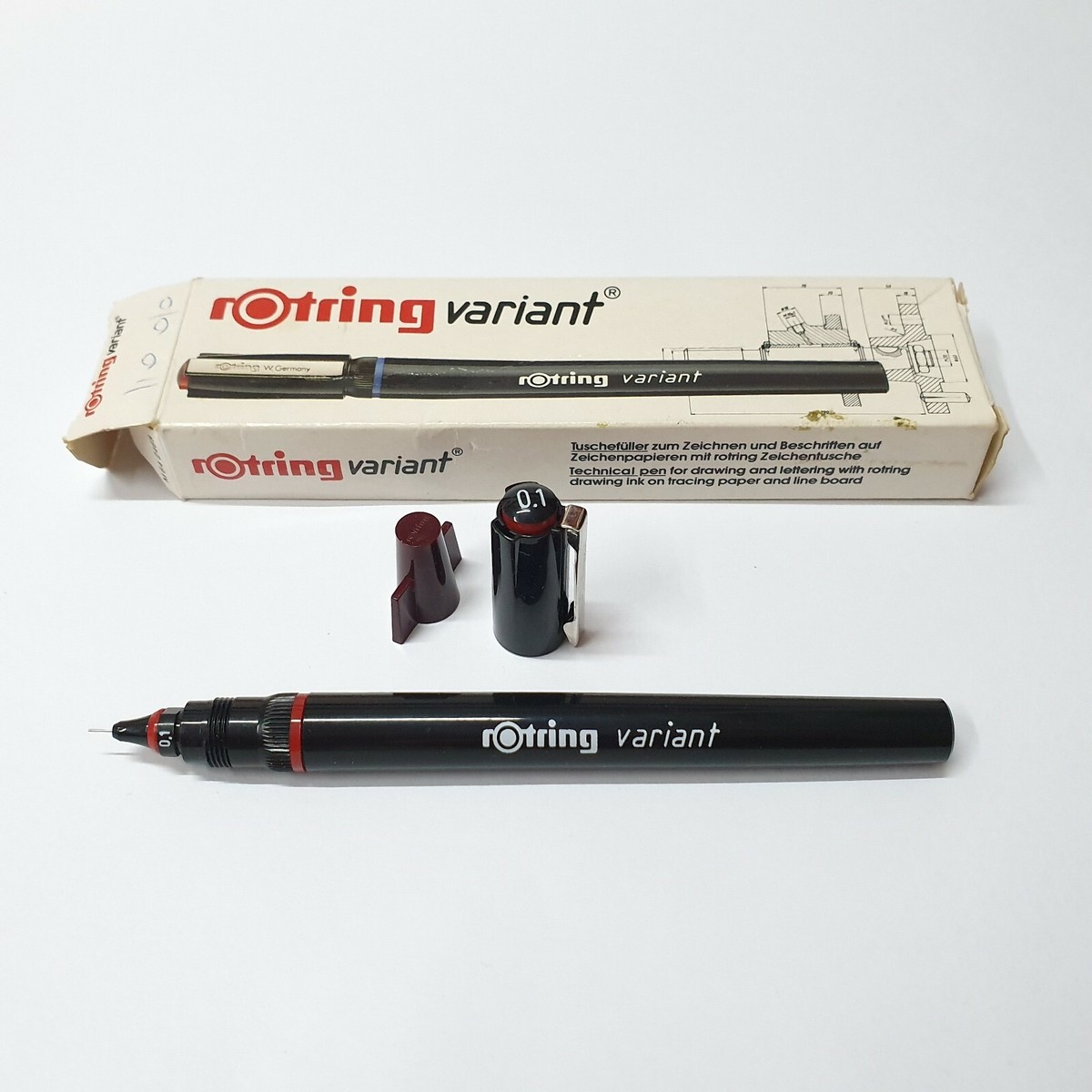 rOtring Variant Technical Pen - New in box with key nib