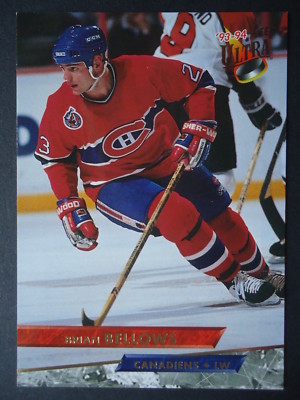 NHL 4 Brian Bellows Montreal Canadians Fleer Ultra 1993/94