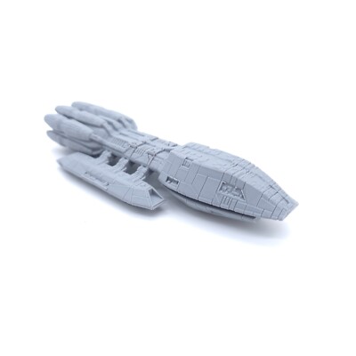 Pegasus - 1'', 3'', 6'' or 12'' Model - Custom Spaceship Sci-fi Model Kit Galactica