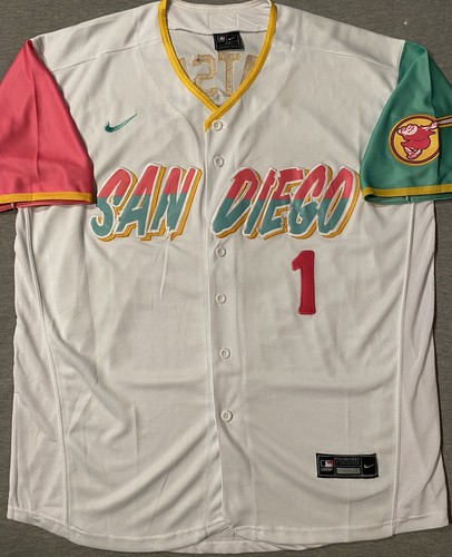 SAN DIEGO PADRES- YUKI MATSUI AUTOGRAPH #1 NIKE CITY CONNECT JERSEY JSA AT33368 - Picture 5 of 5
