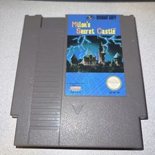 Milon's Secret Castle (Nintendo NES) AUTHENTIC Nice Label FREE SHIPPING!
