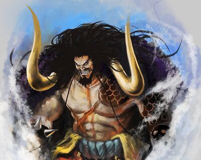 Anime one piece kaidou hundred beasts men Playmat Gaming Mat Desk