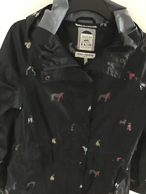 joules regenmantel navy dog 38 dunkelblau hunde print boho blogger festival