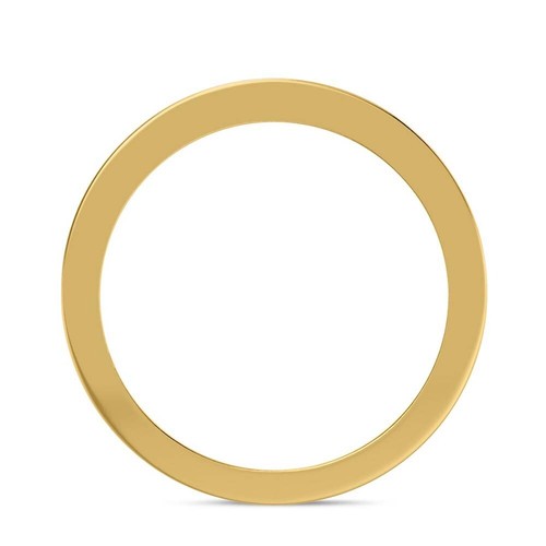 Juego de anillos His & Her Trio 2,90 Ctw morganita y moissanita enchapado en oro bicolor de 14K - Imagen 10 de 16