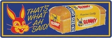 Bunny Bread 6" x 18" Metal Sign