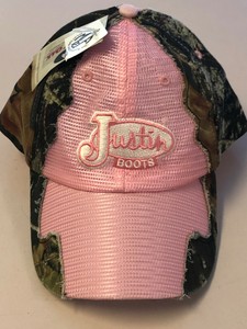 justin boots ball cap