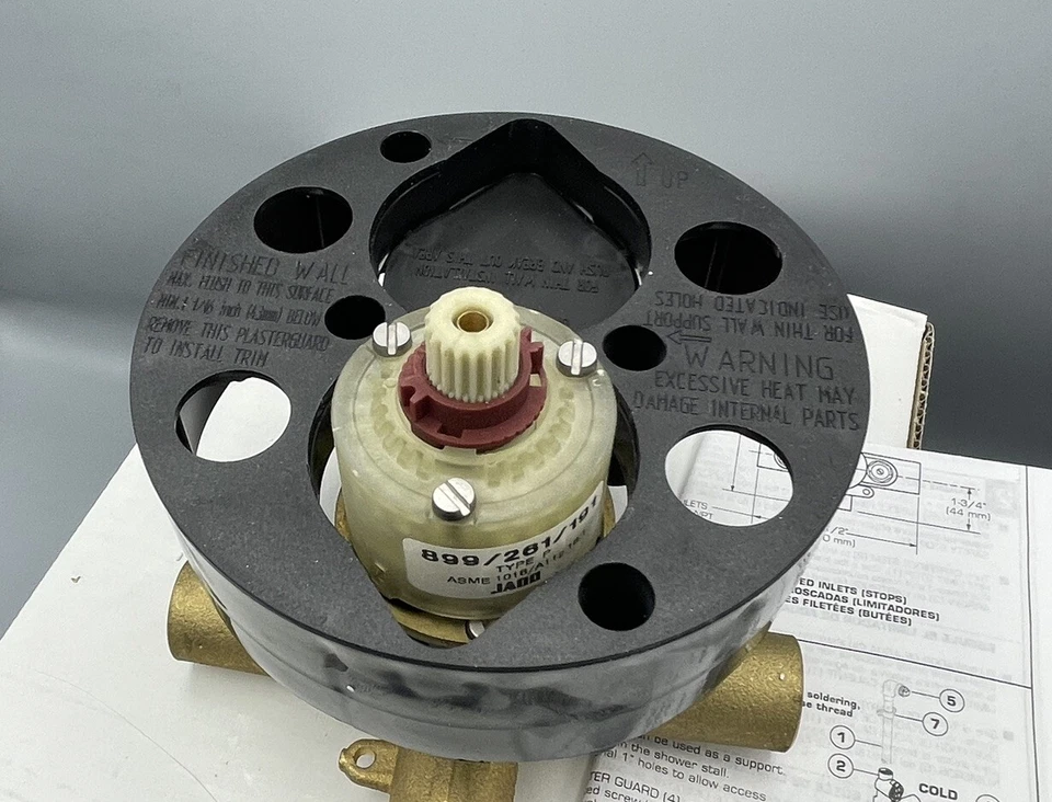 Válvula áspera JADO 899/261/191 Balanza de presión para bañera y ducha Foto 3 de 4