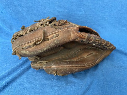 Vtg Franklin Leather Baseball Glove F 144 Super Scoop Pocket Left Handed Japan - Picture 4 of 14