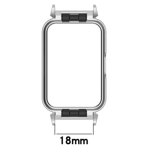 Für Samsung Galaxy Fit 3 Hochwertiger Metallrahmen Schutz Gehäuse Hülle Silber - 第 3/3 張圖片