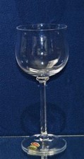 NIB MOSER Crystal Clear No Trim Multisided Stem ROMANCE 8"h Water Goblet