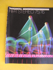 TANBERG HI-FI STEREO SERVICE MANUAL YEARS 1975-76 Original Print