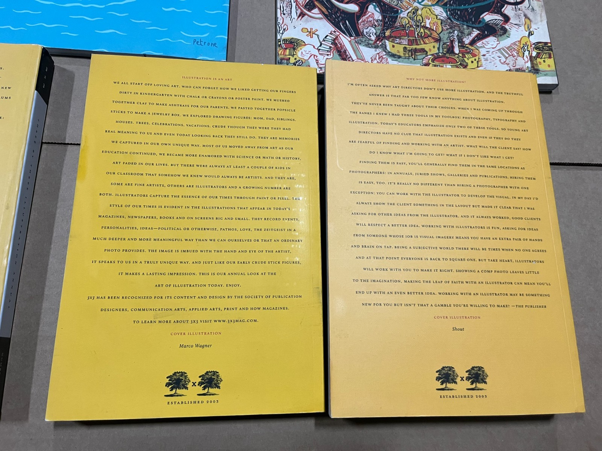 3X3 Magazine of Contemporary Illustration LOt annual