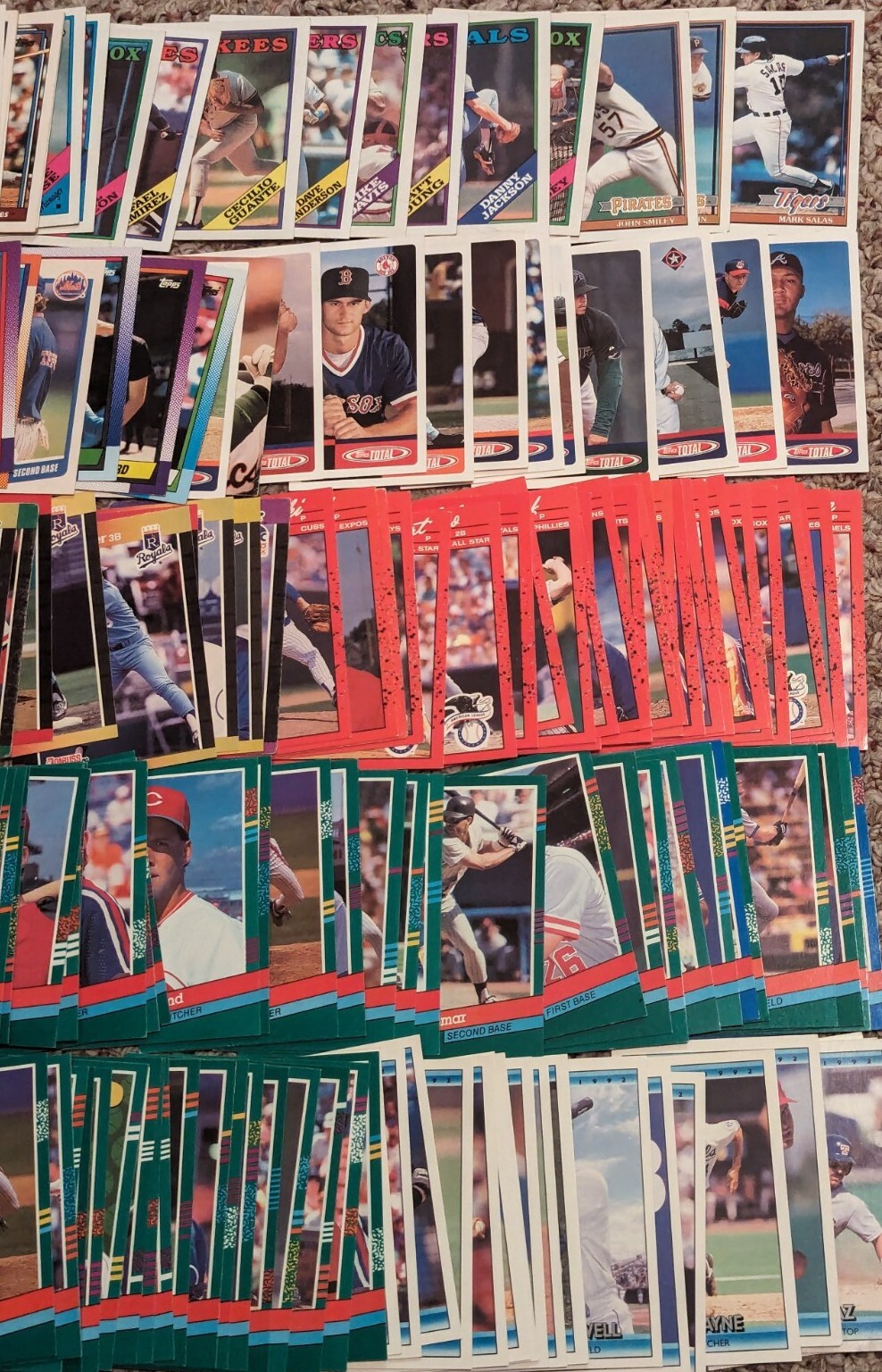 Large Lot Of 90's Donruss MLB Baseball Cards | eBay