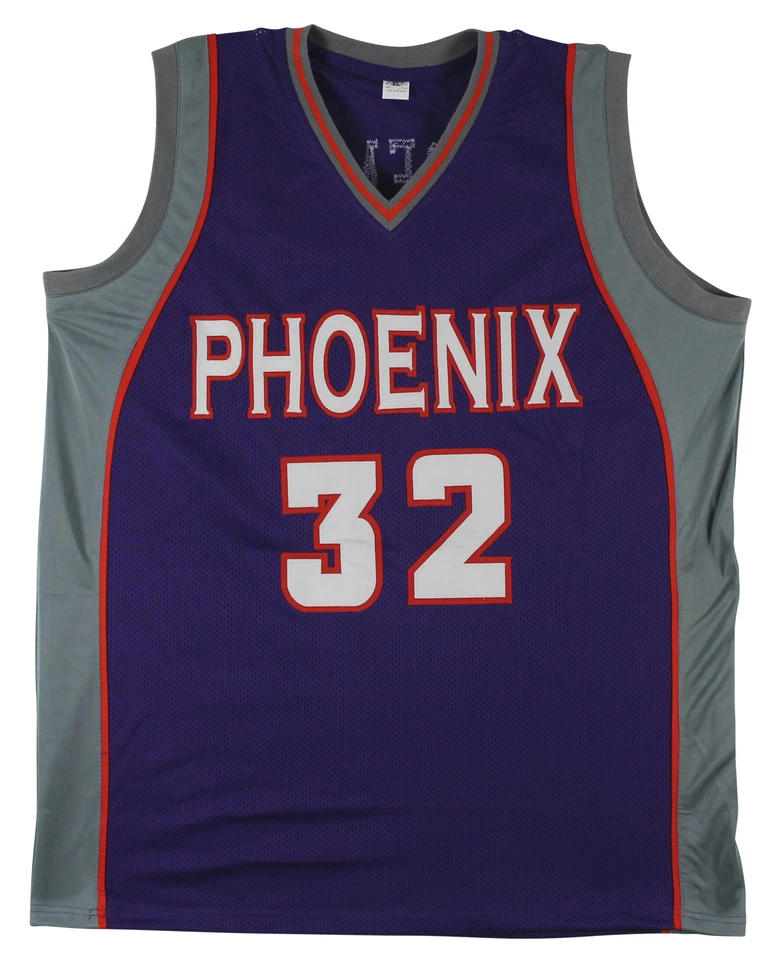 Jersey Amar'e Stoudemire Auténtico Firmado Púrpura Estilo Profesional BAS Testigo Foto 3 de 3