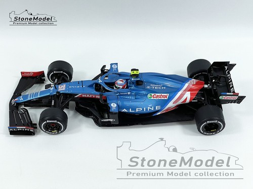 Alpine Renault F1 A521 #31 Esteban Ocon Hungary GP Winner 2021 2021 1:18 Solido - Picture 2 of 10