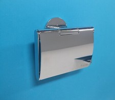 Smedbo Time Toilettenpierhalter mit Deckel YK3414 chrom WC Rollenhalter