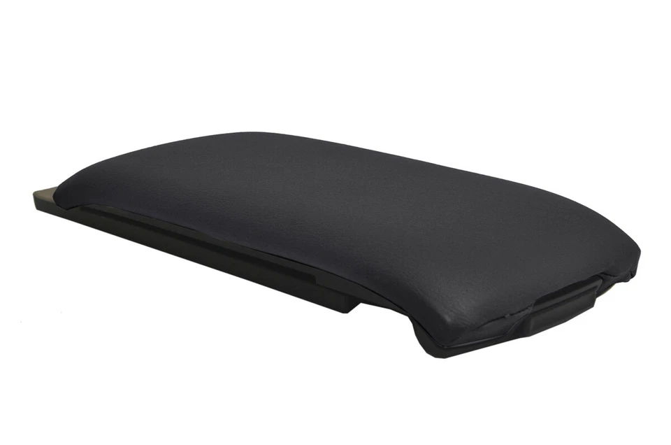 Se adapta a Nissan Murano 2003-2004 PVC Cuero Consola Tapa Deslizante Apoyabrazos Cubierta Negro Foto 4 de 4