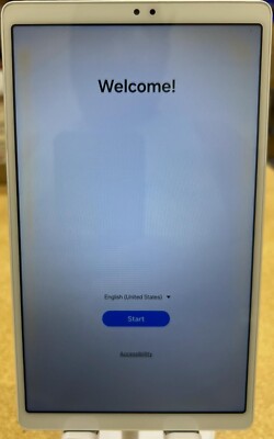 Samsung - Galaxy Tab A7 Lite 8.7'' 64GB with Wi-Fi - Silver GRD A *SCREEN BURNED*