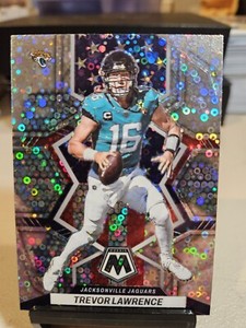 Trevor Lawrence 2022 Mosaic No Huddle National Pride Silver Disco Prizm SP #267