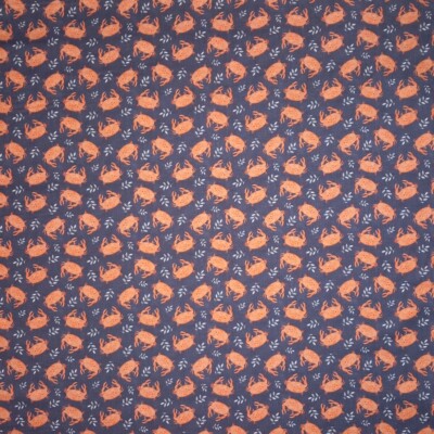 100% Baumwollstoff Nutex Unterwasserwelt Sand Scuttler Krabben Strand 112cm breit