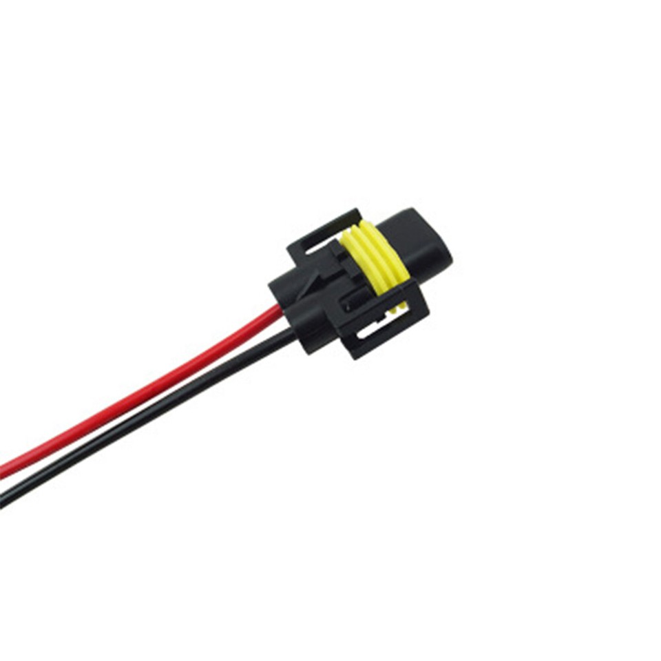 2 Pcs Wiring Harness Base Medium Screw H11 Portative Wiring Harness Fog