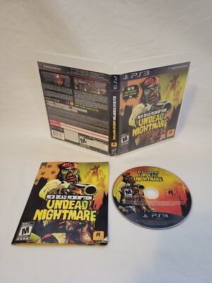 Red Dead Redemption: Undead Nightmare, PS3, Complete, Authentic!