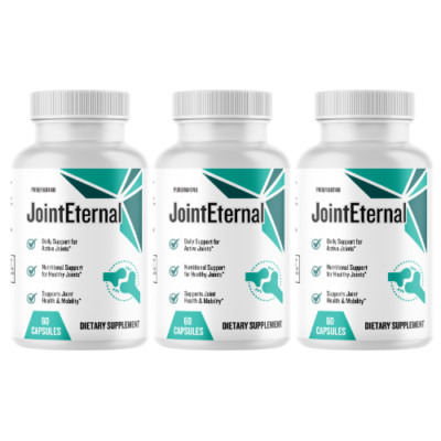 Joint Eternal Daily Support Supplement for Joint Health & Mobility, 3 Bottles