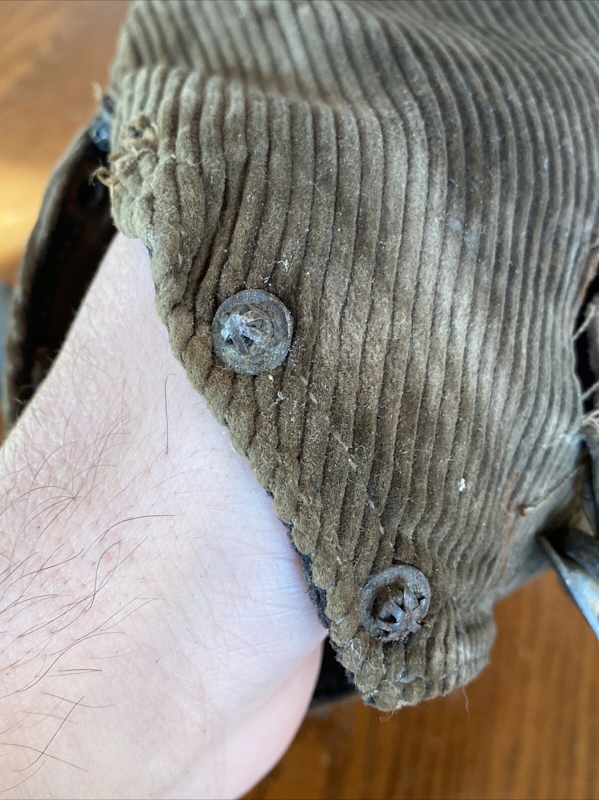 1915 J Hirschhorn WW1 German Heer M1915 M1917 STEEL CANTEEN w/ CORDUROY COVER