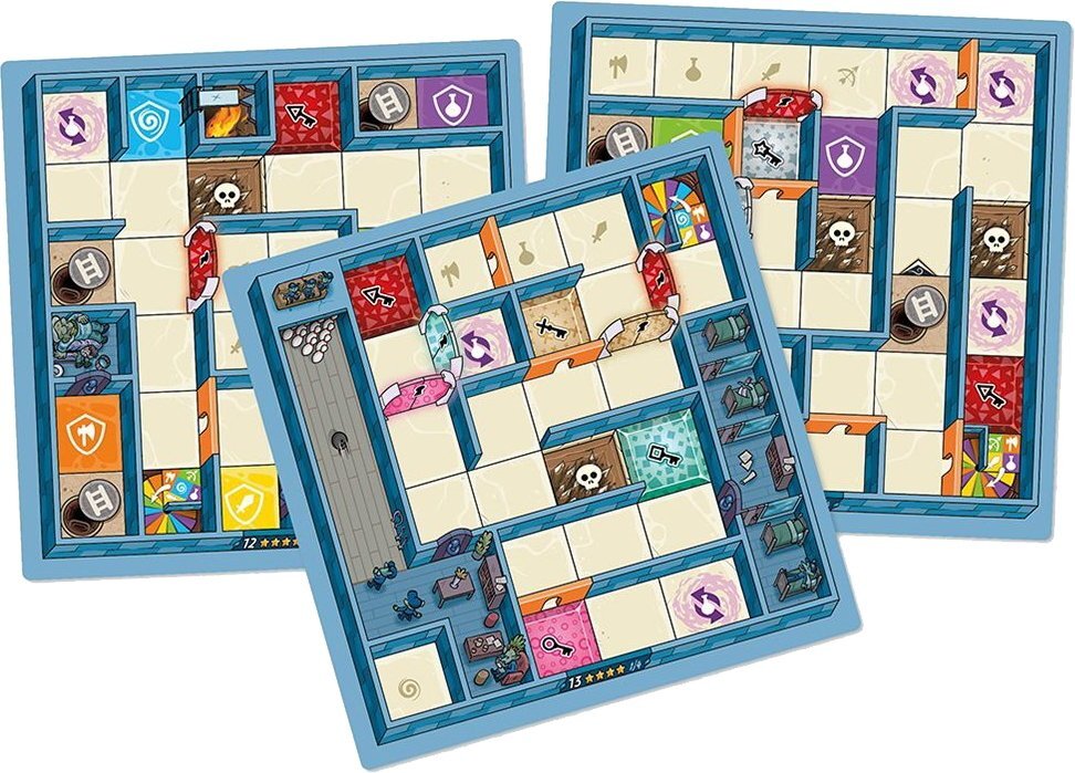 Magic Maze Tower Sit Down! Jeu de Réflexion avec Mécanique de Jeu en Temps Réel