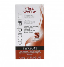 Wella Color Charm Liquid 1.42oz - 643/7WR Tan Blonde -USA BUY/SHIP ONLY