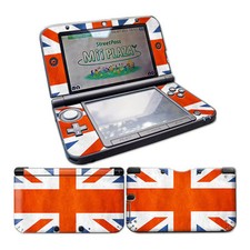 Nintendo 3DS XL Skin Design Foils Sticker Screen Protector Set - Union Jack