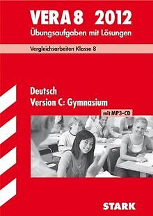 Vergleichsarbeiten VERA 8. Klasse; Deutsch Version C: Gy... | Buch | Zustand gut - Christoph Oldeweme, Marion von der Kammer