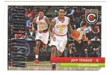 2015-16 Panini Complete Court Vision SP Insert #22 Jeff Teague Hawks