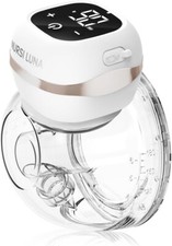 Wearable Electric Breast Pump, 1 Pack, Smart LED Display, 21/24mm Flange 1-PK 