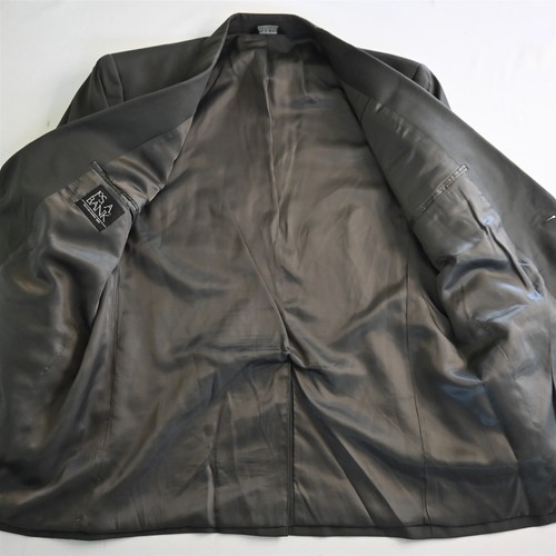 Jos A Bank 46R Dark Green 100% Wool Mens Blazer Suit Jacket Sport Coat - Picture 6 of 12