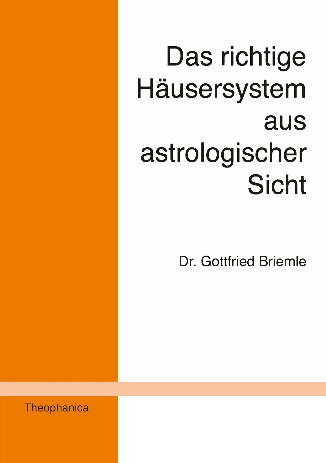 Thumbnail - Das Richtige Häusersystem Aus Astrologischer Sicht Gottfried Briemle